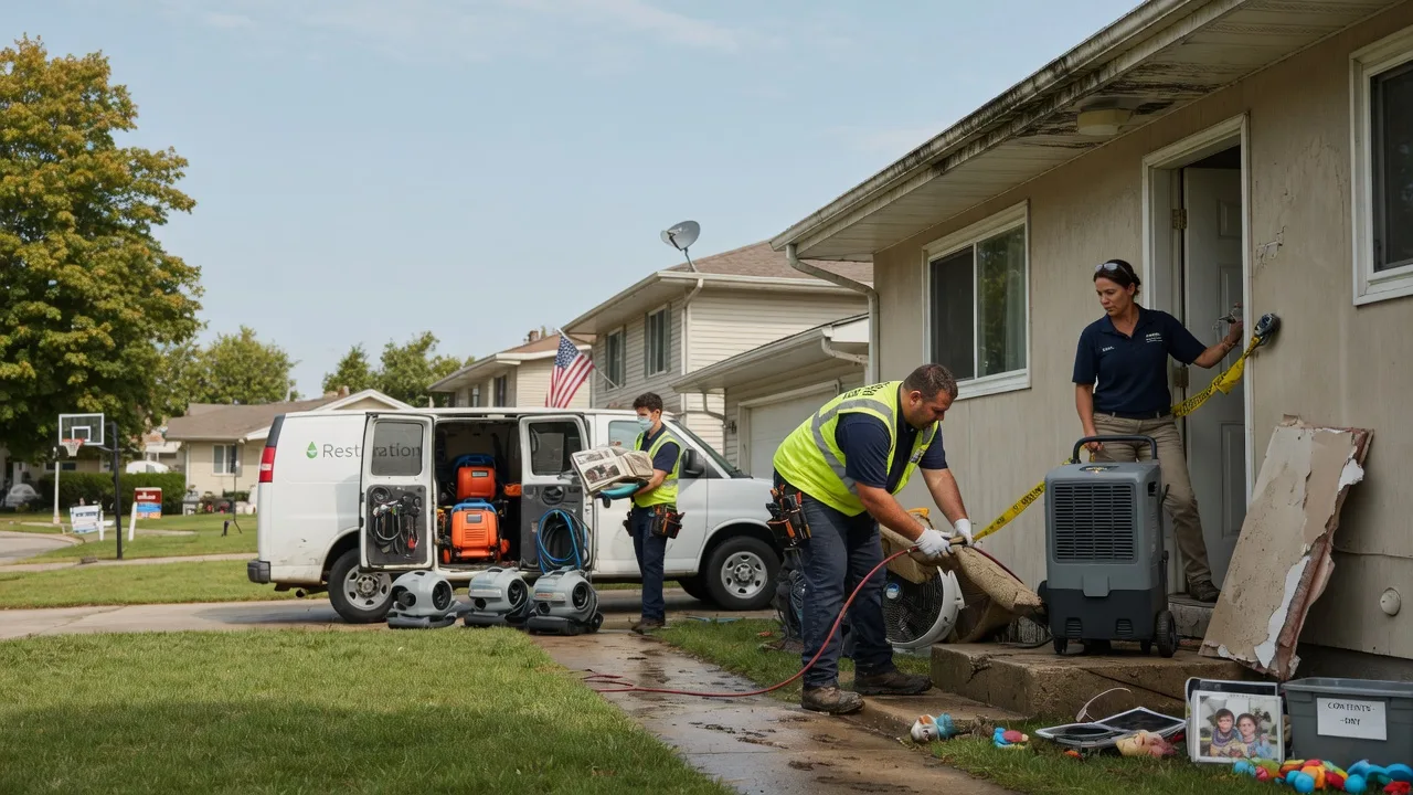 Water Damage Restoration in Lesage, WV near me